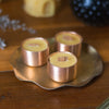 Copper Beeswax Tealight
