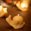 Snail Beeswax Candle