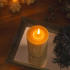 Stump Beeswax Pillar Candle